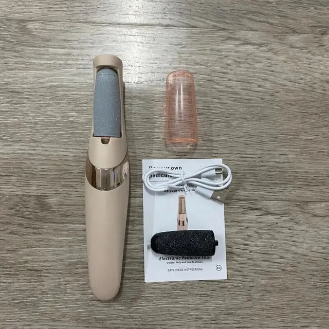 ELIMINADOR DE CALLOS Y DUREZAS ELÉCTRICO 👣