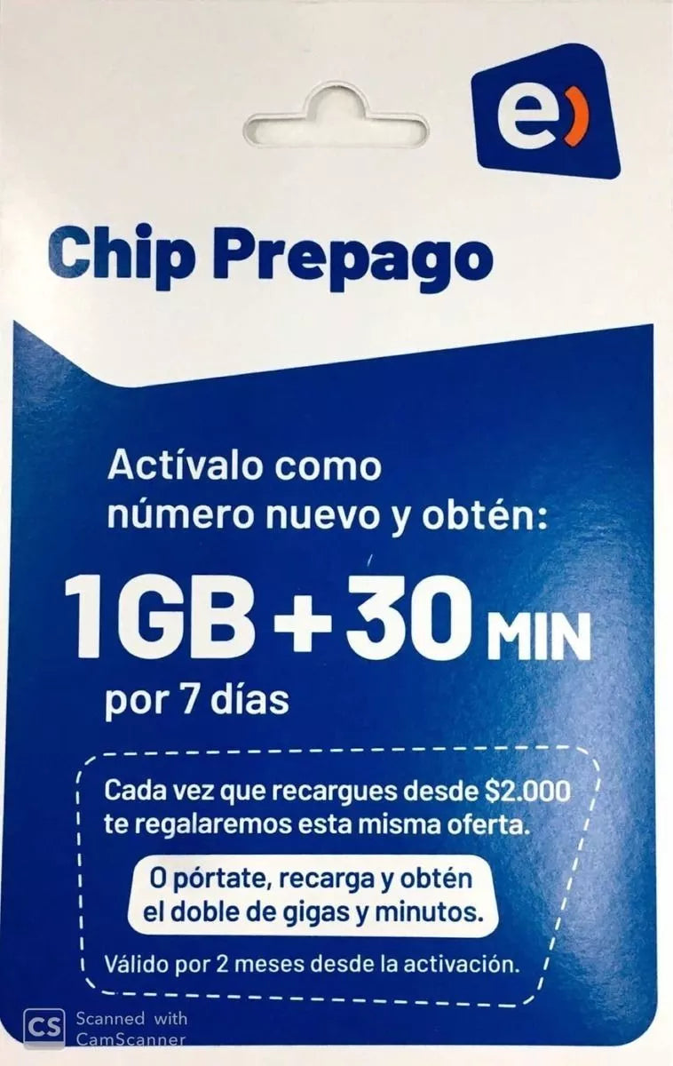 MINI GPS CON CHIP ENTEL INCLUIDO